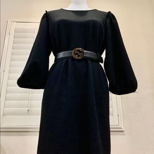 Ann Taylor Black Dress ( Belt not included)